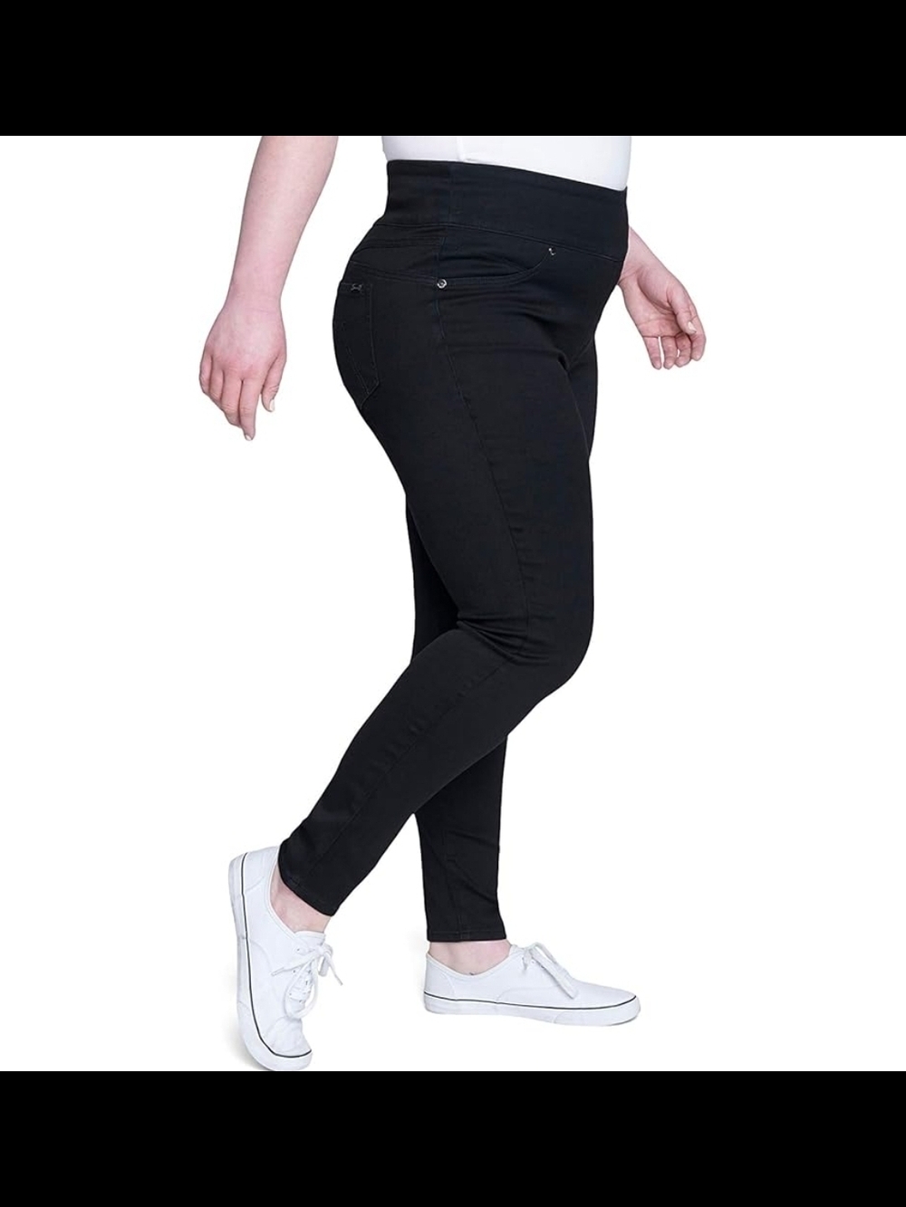 Seven7 Womens Ultra High Rise Tummy Toner Skinny Jean Plus Sz - Picture 6 of 6
